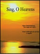 Sing, O Heavens SATB choral sheet music cover